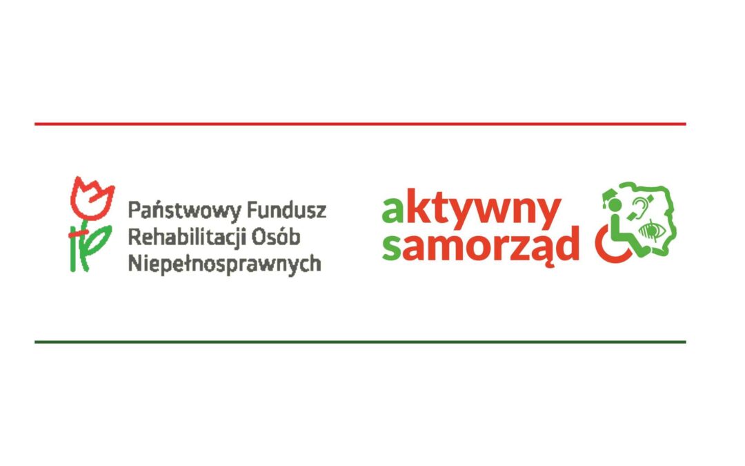 Logotypu PFRONu oraz programu Aktywny samorząd